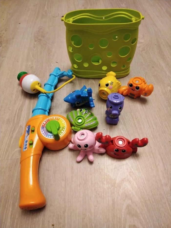Jeu canne à pêche vtech