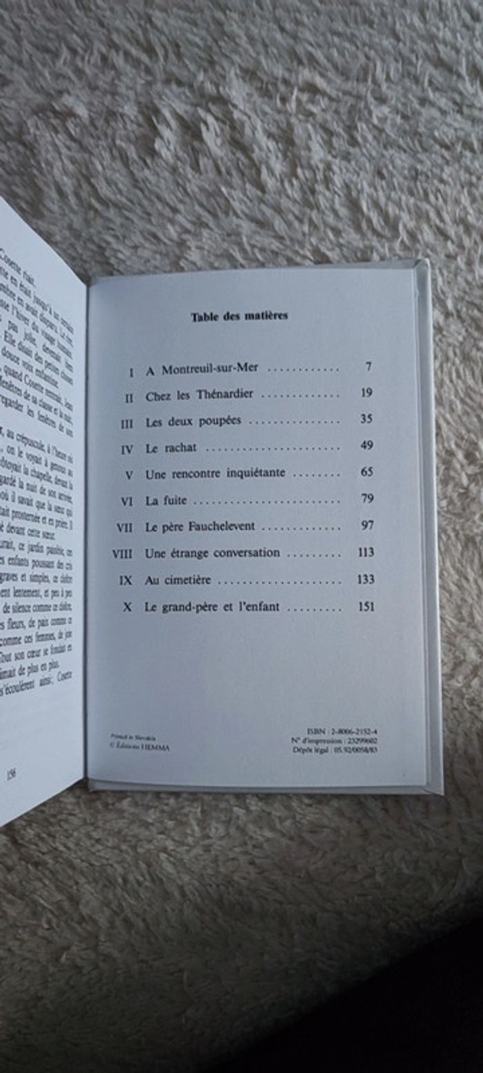 Livre Cosette - photo numéro 3