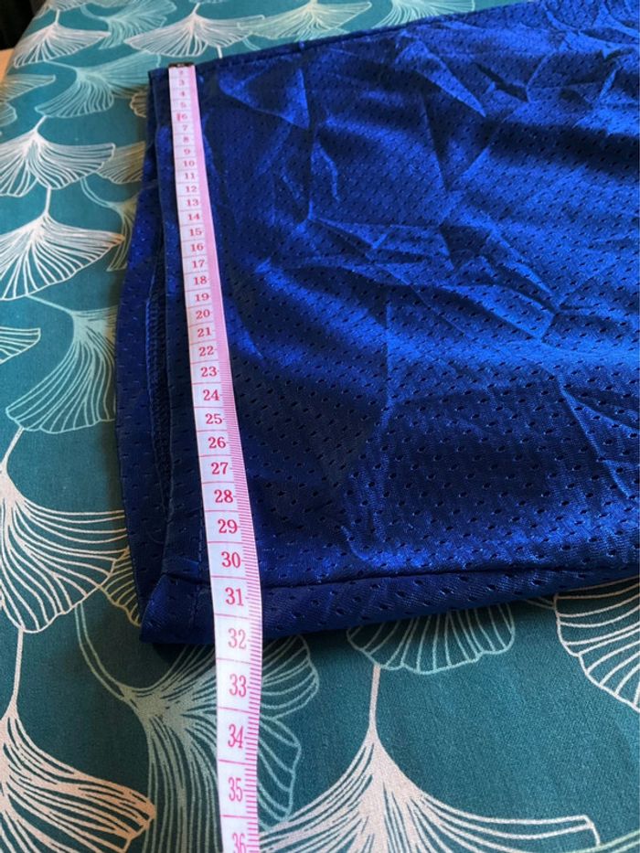 Short de sport bleu roy pour homme Alleson Athletic taille L 278 - photo numéro 4