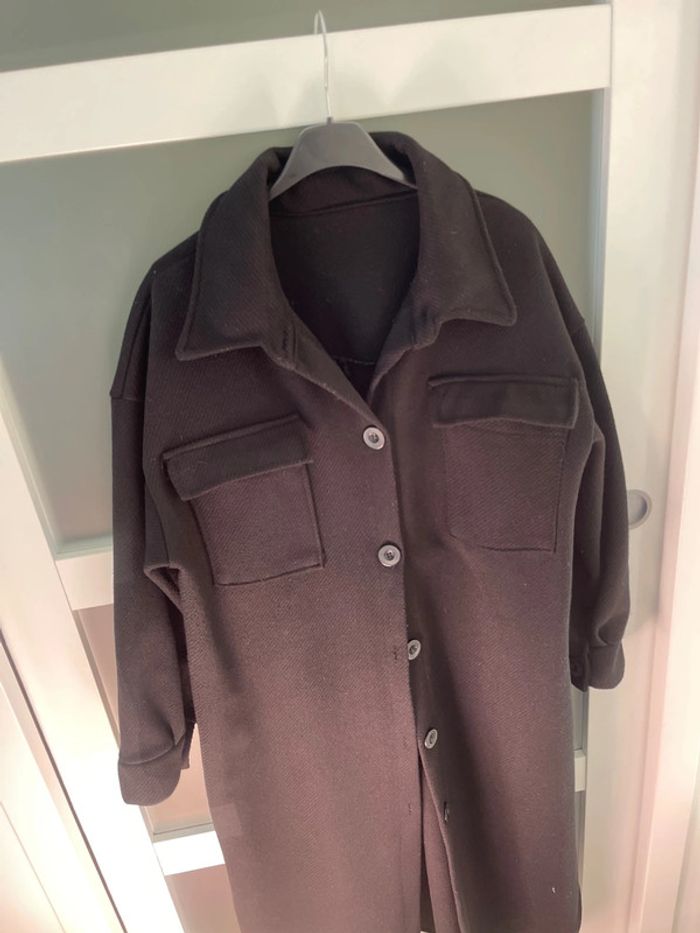 Manteau long noir - photo numéro 2