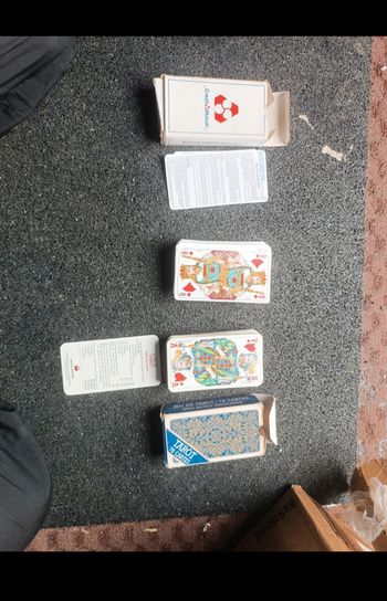Lot jeux de cartes 