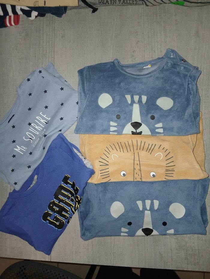 Lot de 5 pyjamas
