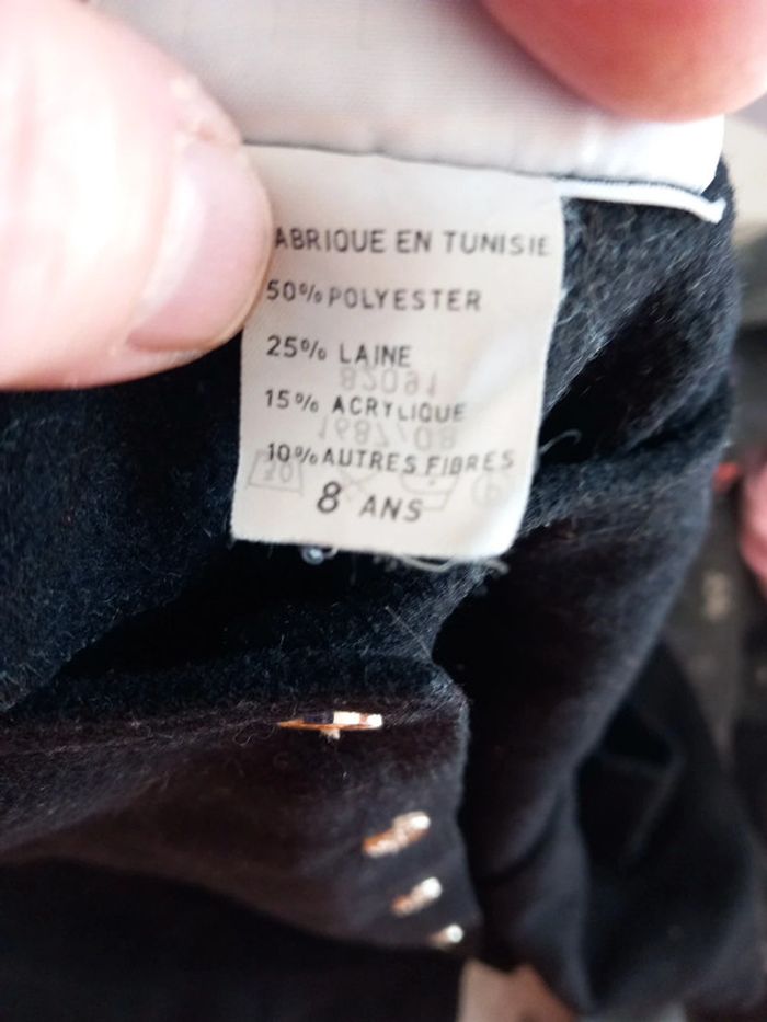 📦veste polyester noir 8ans Country for Kids - photo numéro 4
