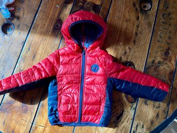 Doudoune rouge enfant IKKS