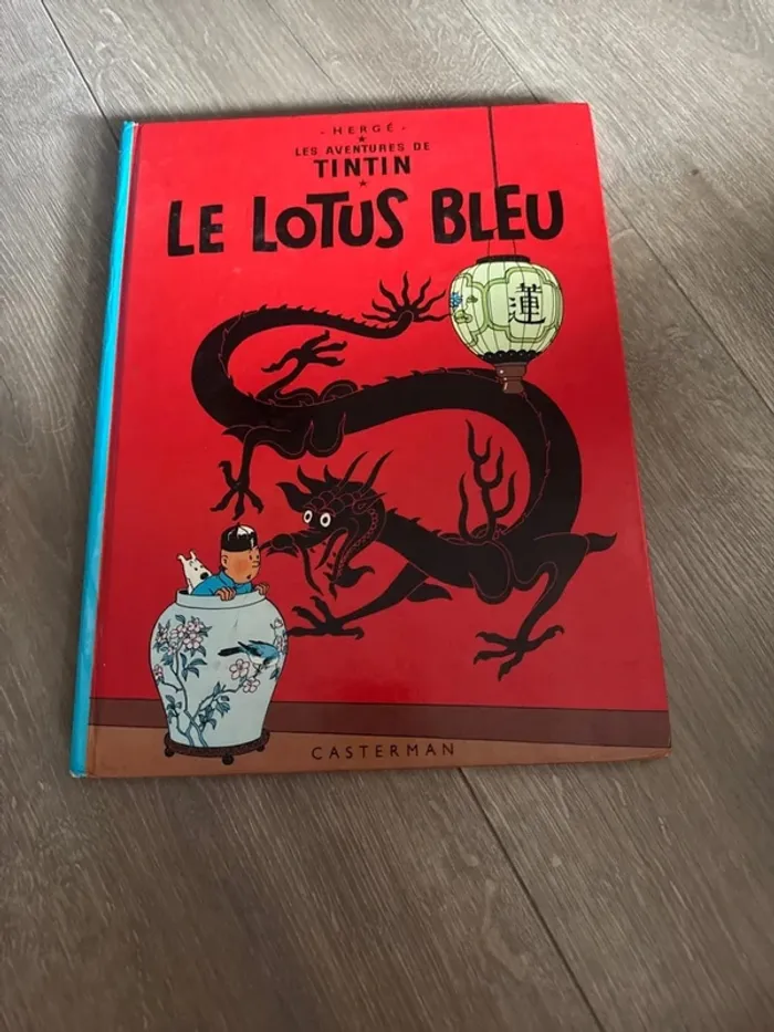 Bd Tintin le lotus bleu