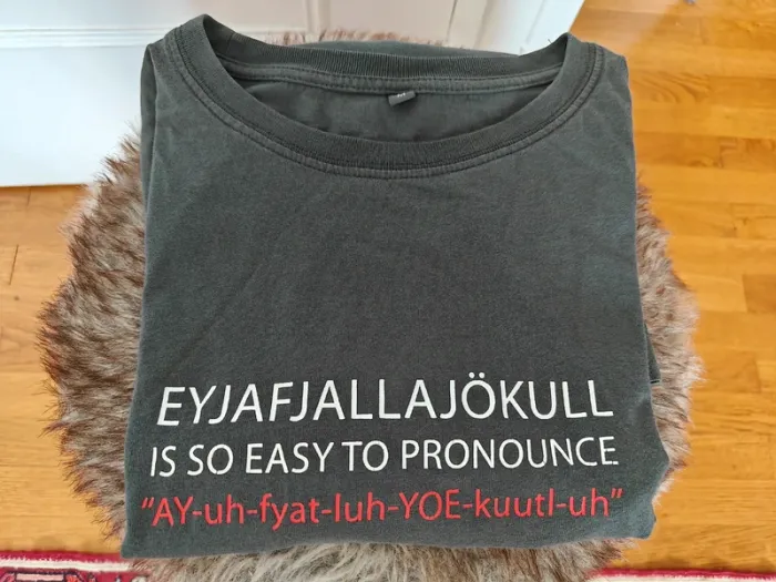 T-shirt Etjafjallajökull - photo numéro 4
