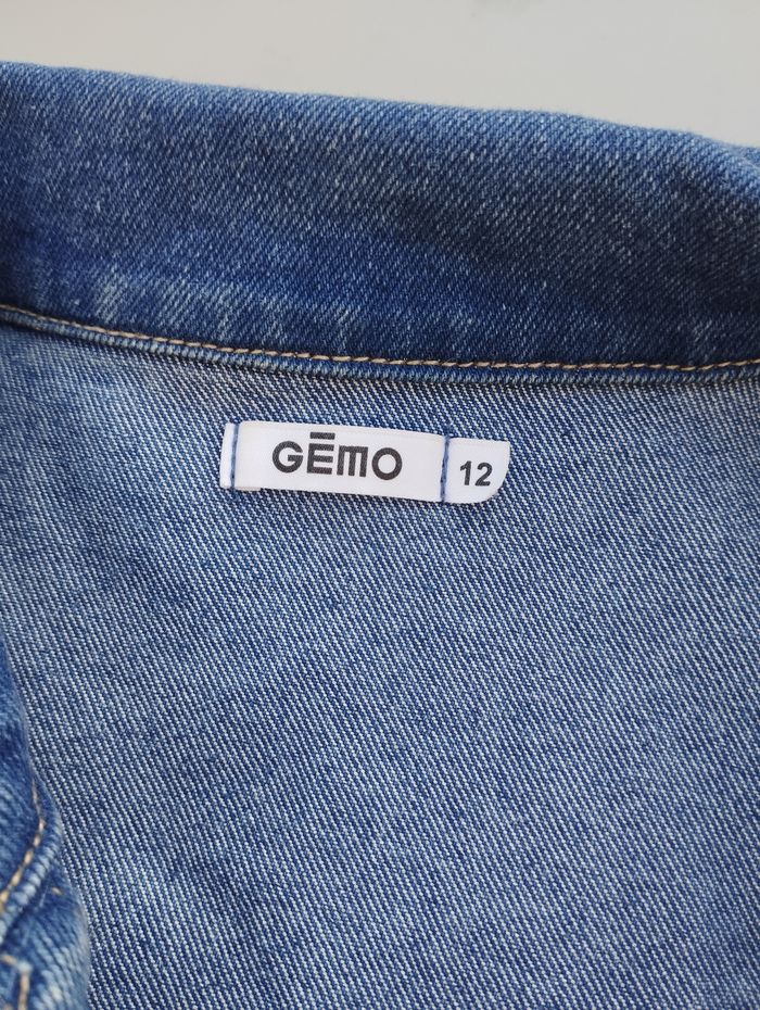 Veste en jean fille taille 12 ans Gémo - photo numéro 4