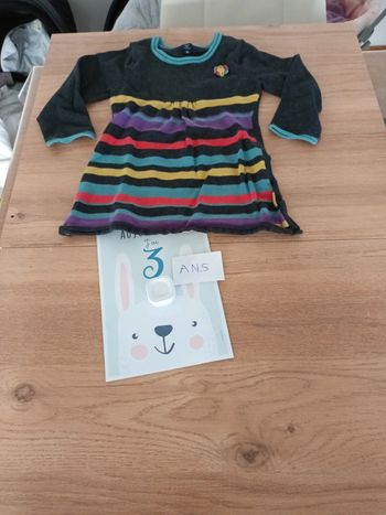 Robe hiver terre de marin 3 ans