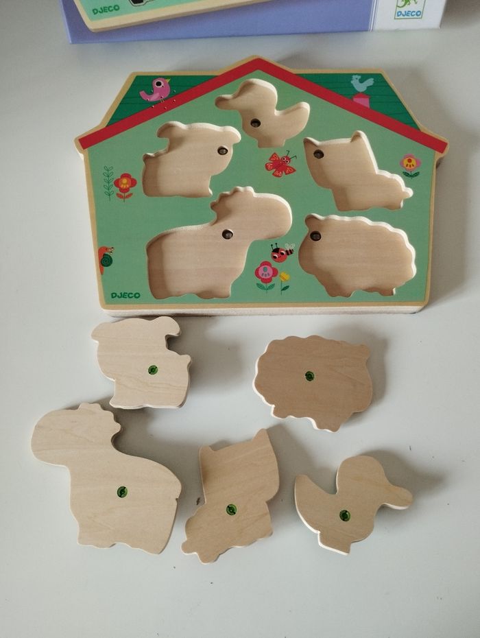 Puzzle en bois sonore Djeco - photo numéro 6