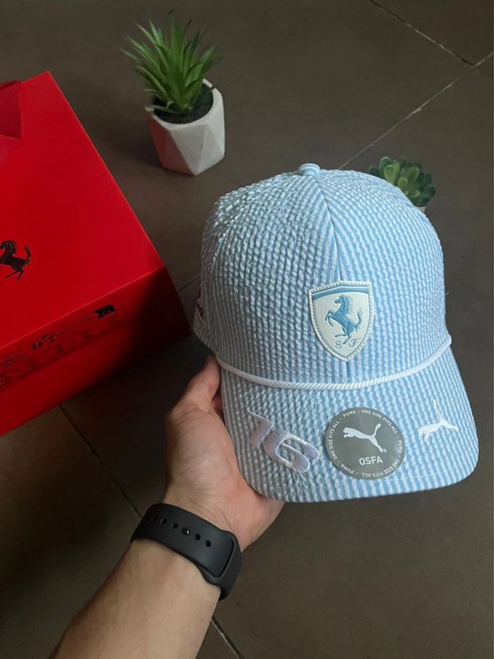 Casquette Puma x Ferrari x Charles Leclerc