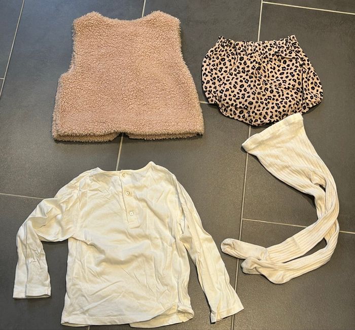 Ensemble 4 pièces short léopard Kiabi 3A - photo numéro 4