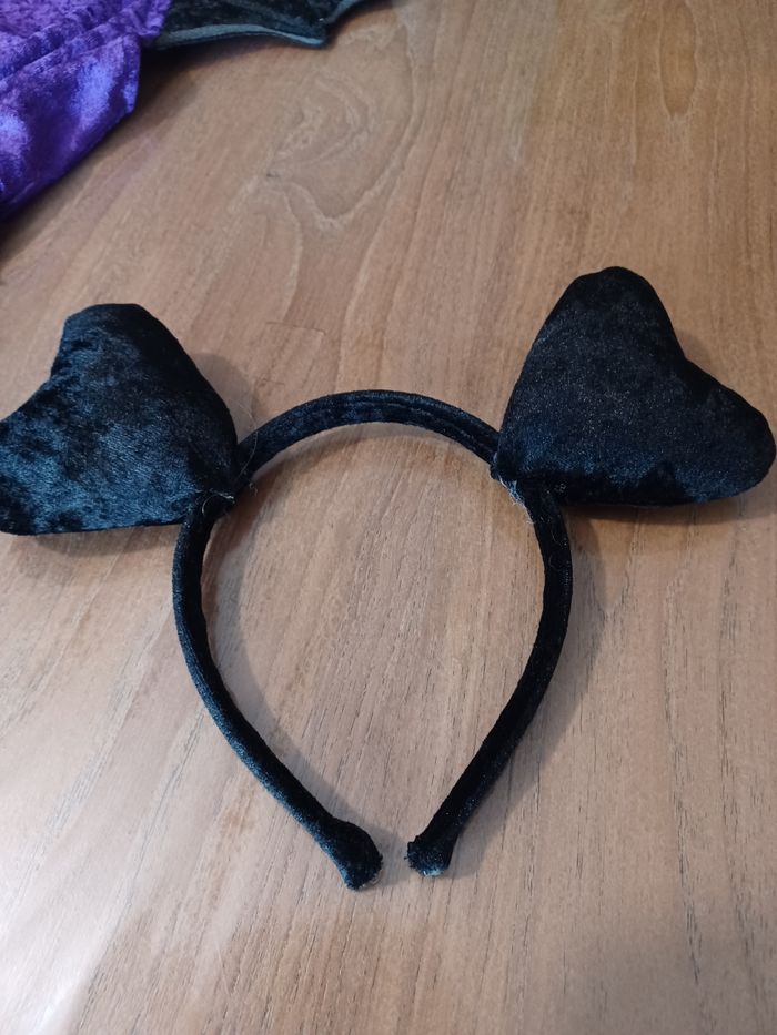 Déguisement femme  robe chauve souris avec serre tête - photo numéro 8