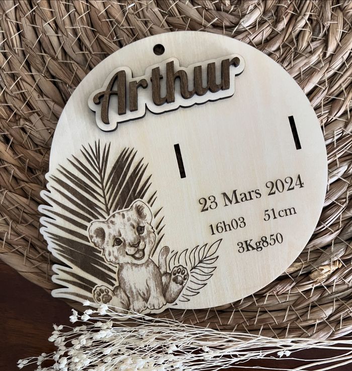 Porte bracelet de naissance