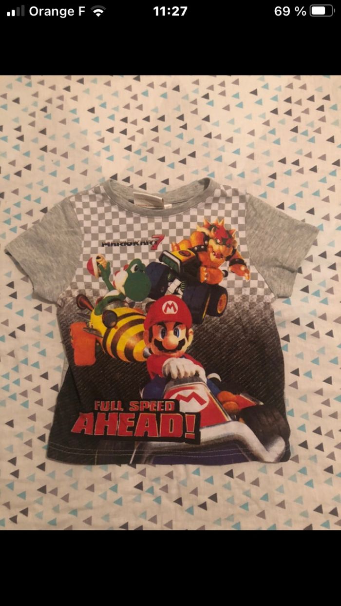 T-shirt 4 ans