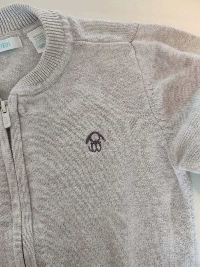 Gilet gris - photo numéro 3