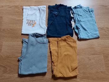 Lot de 5 maillots de corps H&M 10 ans