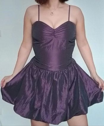Robe cocktail irisée taille 36