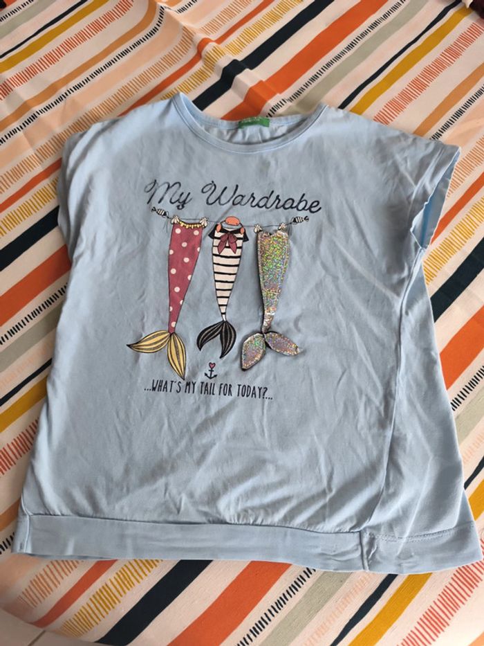 Tee shirt united colors of Benetton 4-5 ans