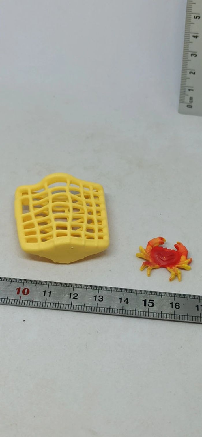 Filet/panier avec crabe playmobil - photo numéro 3