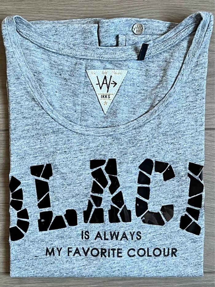 T-shirt à message IKKS T-14 ans/ S