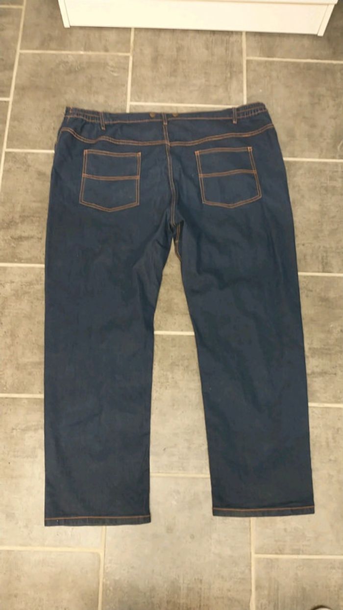 Grand pantalon bleu taille 124 de marque bleu-bonheur - photo numéro 4