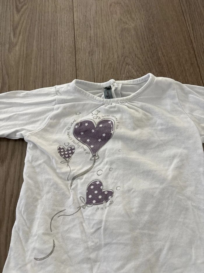 T-shirt manches longues 12 mois - photo numéro 2