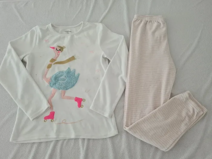 Pyjama velours DPAM 12 ans