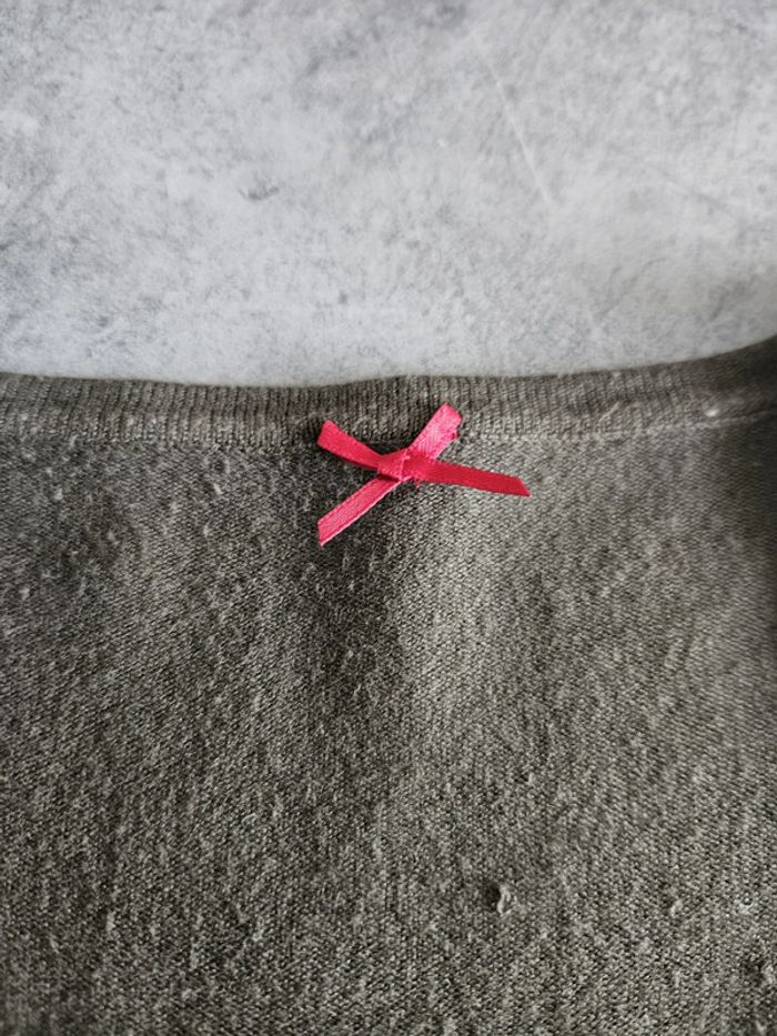 Petit pull léger mi-saison femme - Taille 42 / 44 - Patrice Breal - Vert sapin - photo numéro 7