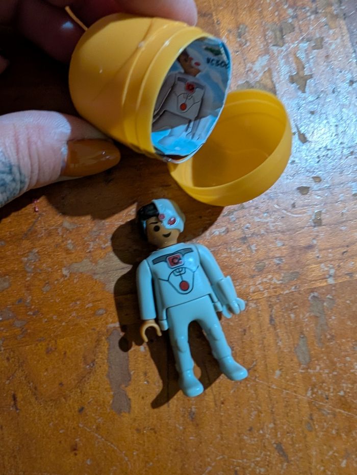 Playmobil kinder cyborg neuf double