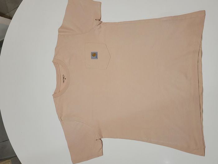 T-shirt Carhartt WIP - Taille M - Beige - photo numéro 1