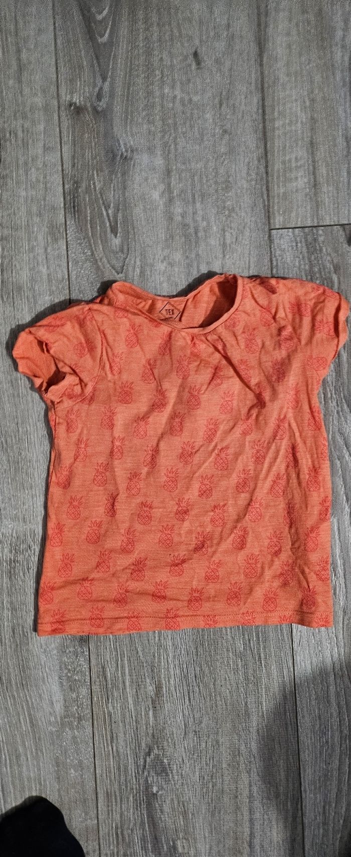 Tee shirt MC ananas tex