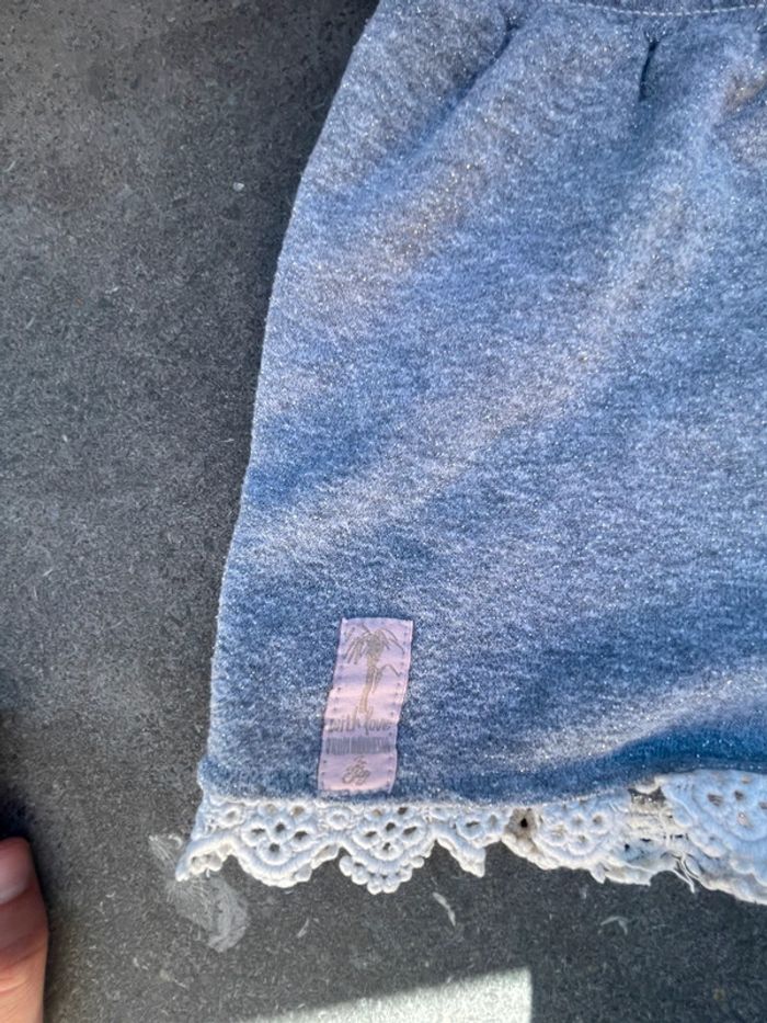 Short gris pailletée - photo numéro 4