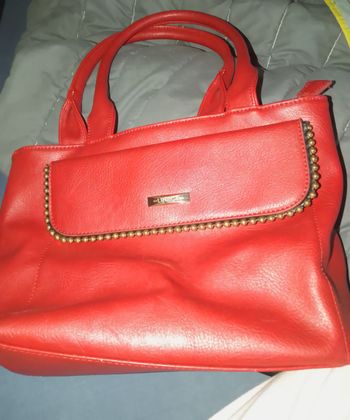 Sac à main rouge 