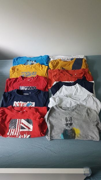 Lot de t-shirt manches longues