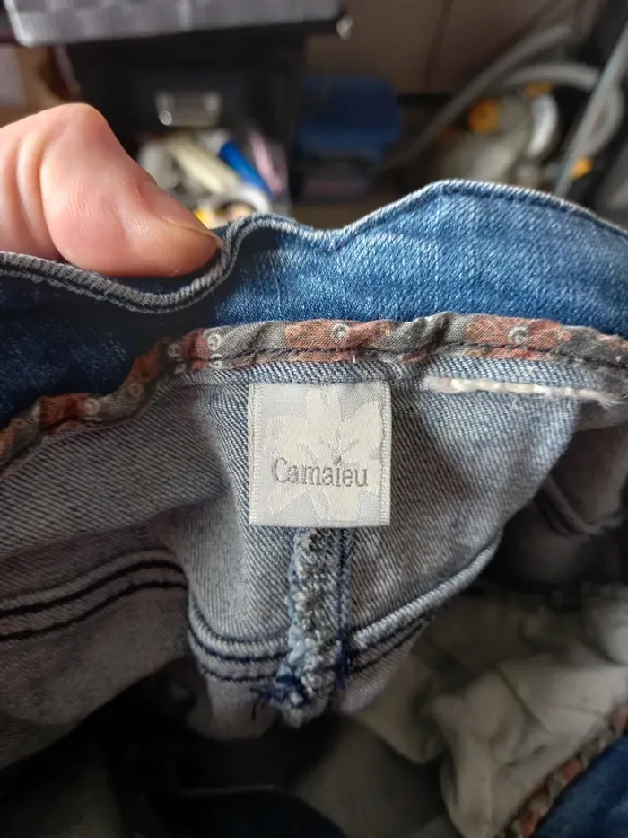 Jupe jeans camaïeu - photo numéro 10