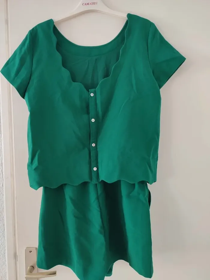 Combi short vert