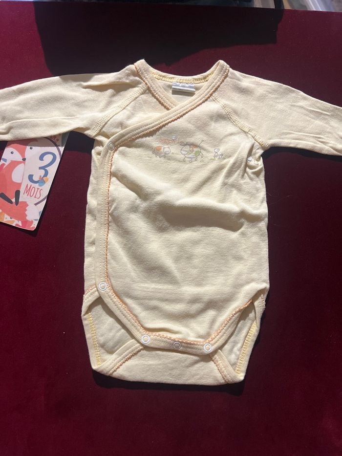 Body manches longues 3mois