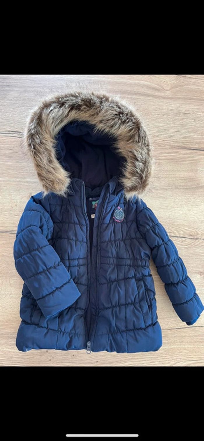 Doudoune du pareil au même, magnifique fourrure 6 ans