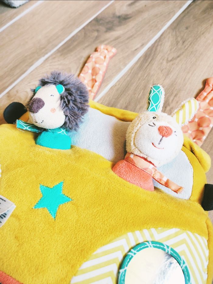 🐯Panneau Coussin de lit busy board le bus musical boîte à musique marque Babysun - photo numéro 4