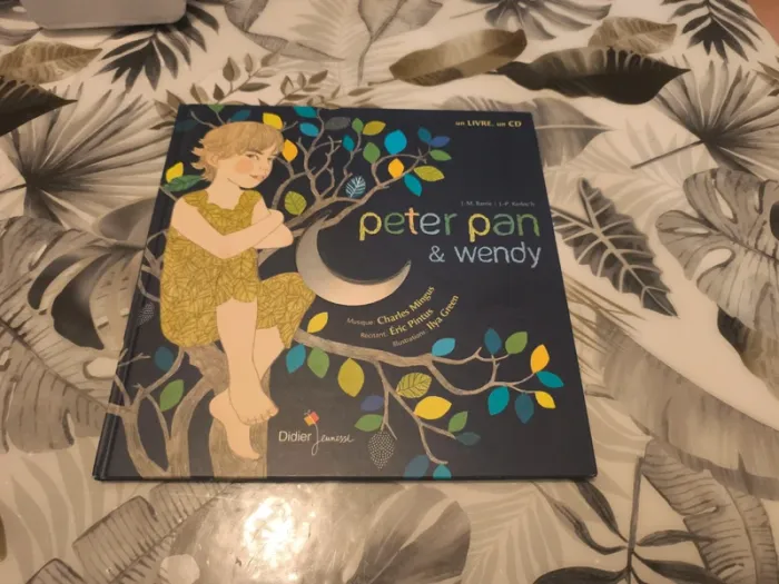 Album avec CD peter pna et wendy