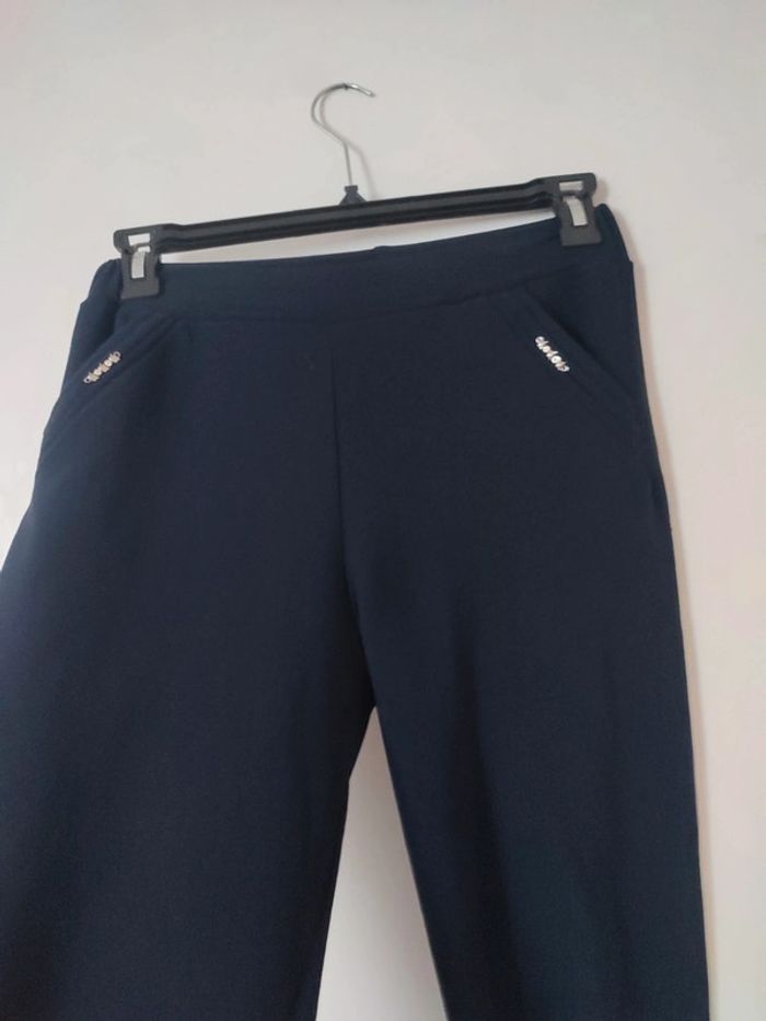 Pantalon bleu taille 2XL  , pantalon chaud - photo numéro 2
