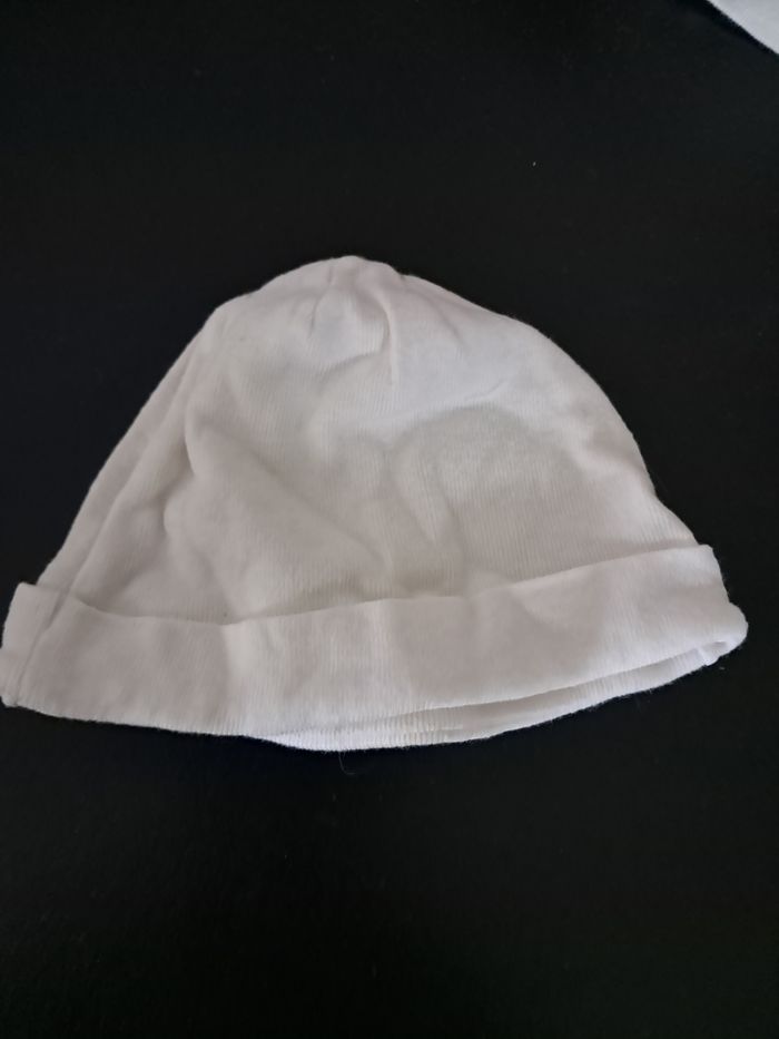 Bonnet blanc naissance - photo numéro 2