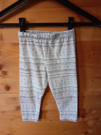 Legging fille léger 18 mois - Barbouillage