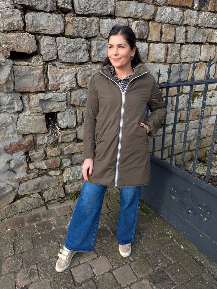 Parka fourrée réversible Helsinki kaki
Taille S - photo numéro 2