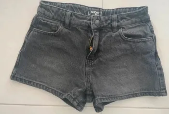 Short jeans noir