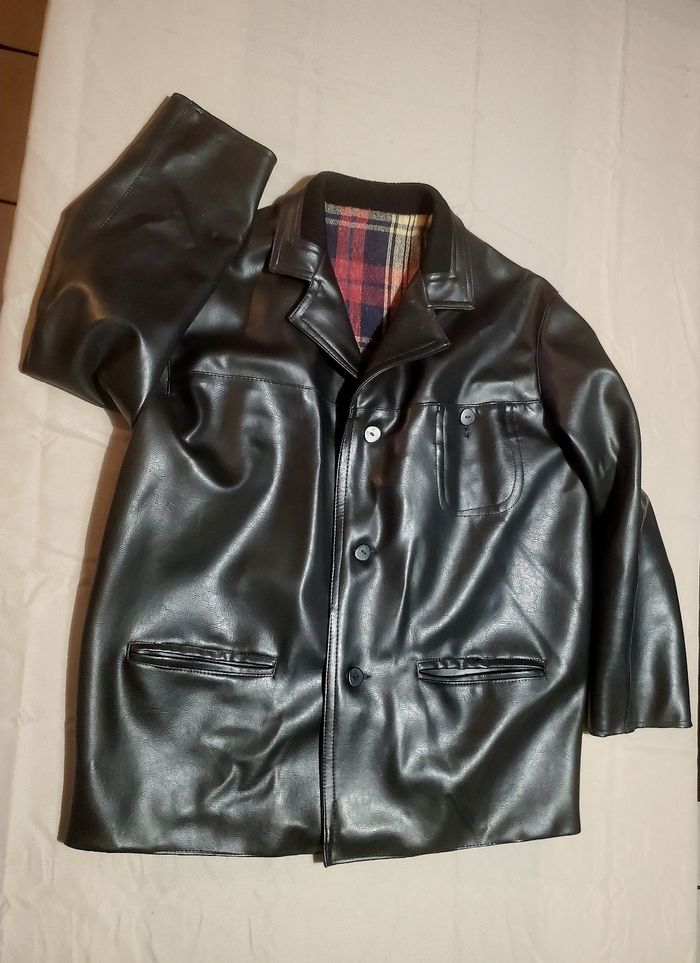 Blouson Cuir Vintage