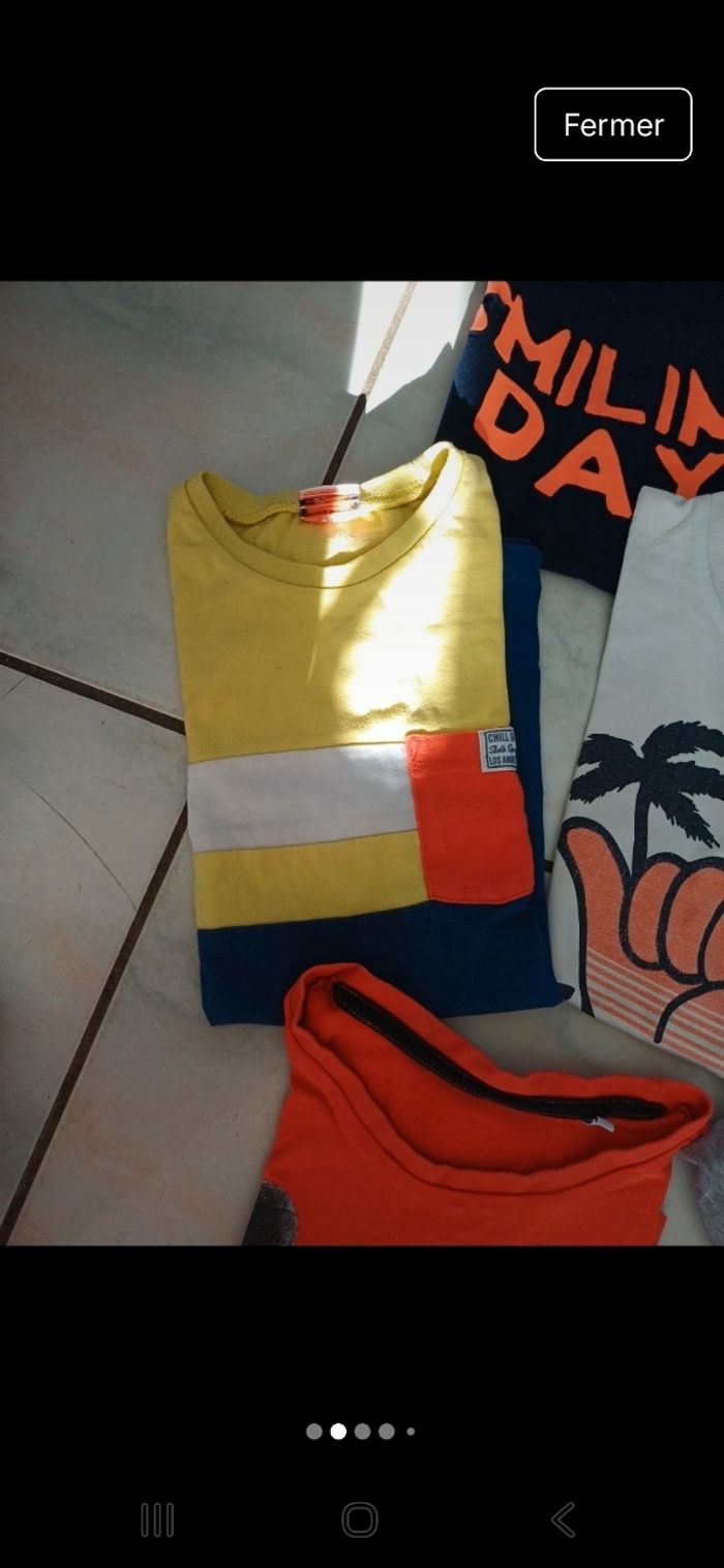 Lot 9 t shirts - photo numéro 2