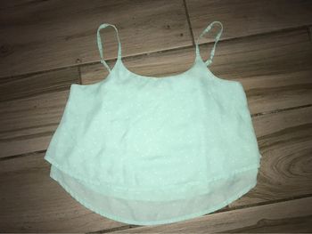 Débardeur à motifs turquoise kiabi XS