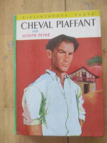 Cheval piaffant Joseph Peyré Bibliothèque verte cartonnée 1963