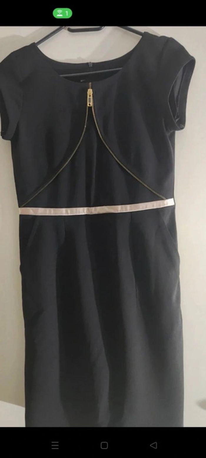 Robe Élégante Noir Chics - photo numéro 4